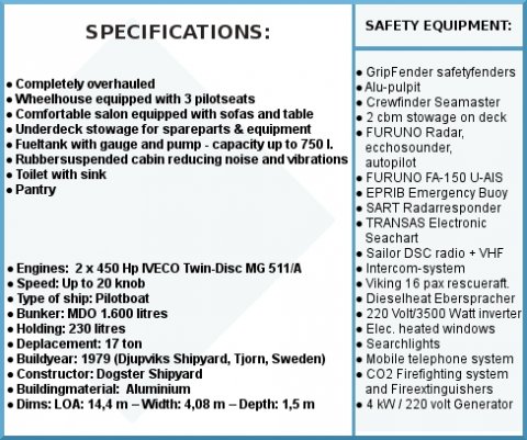 M/V STYRBJORN - Our fast, reliable high-speed multi-purpose vessel